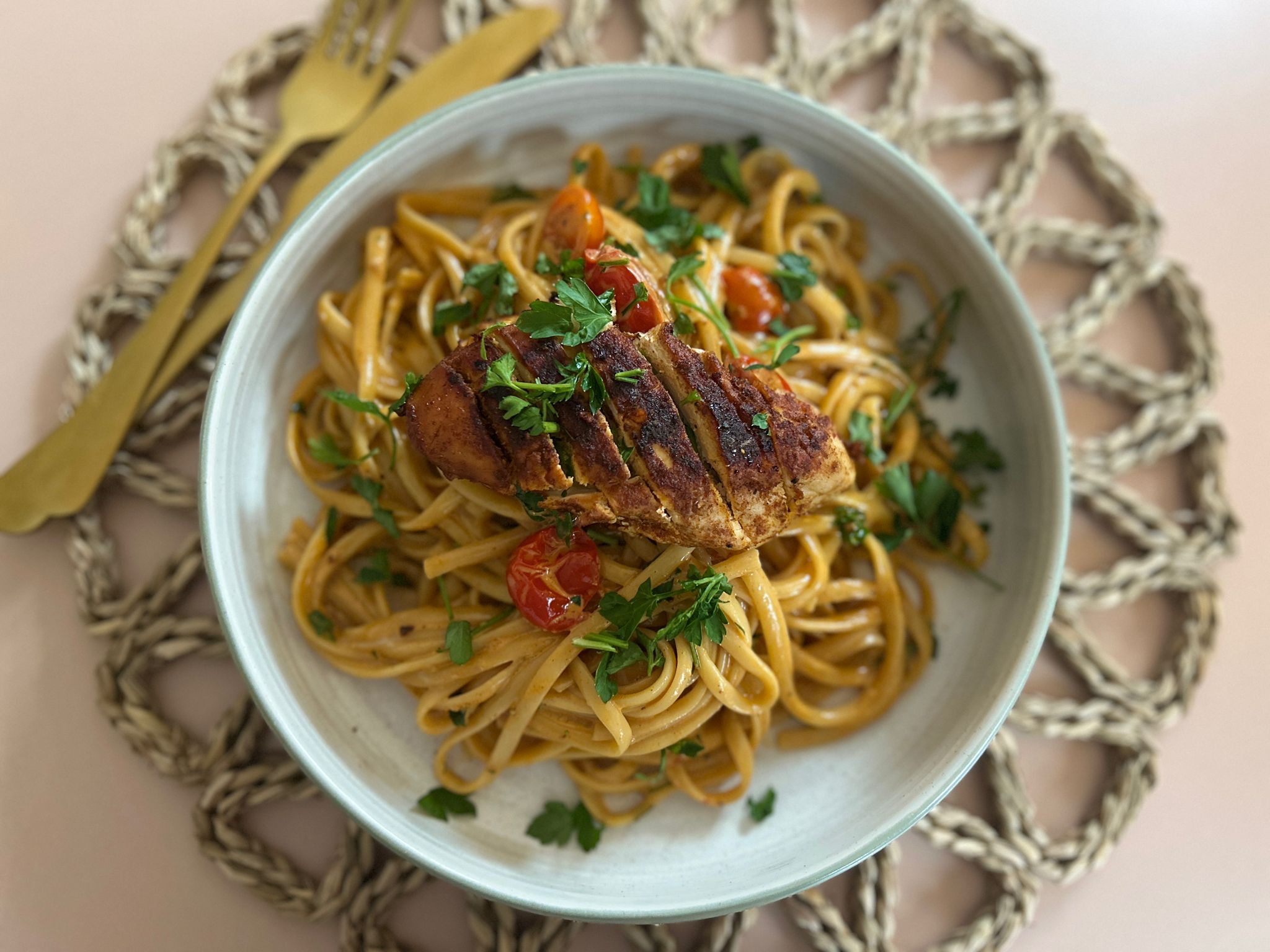 Creamy Cajun Chicken Pasta