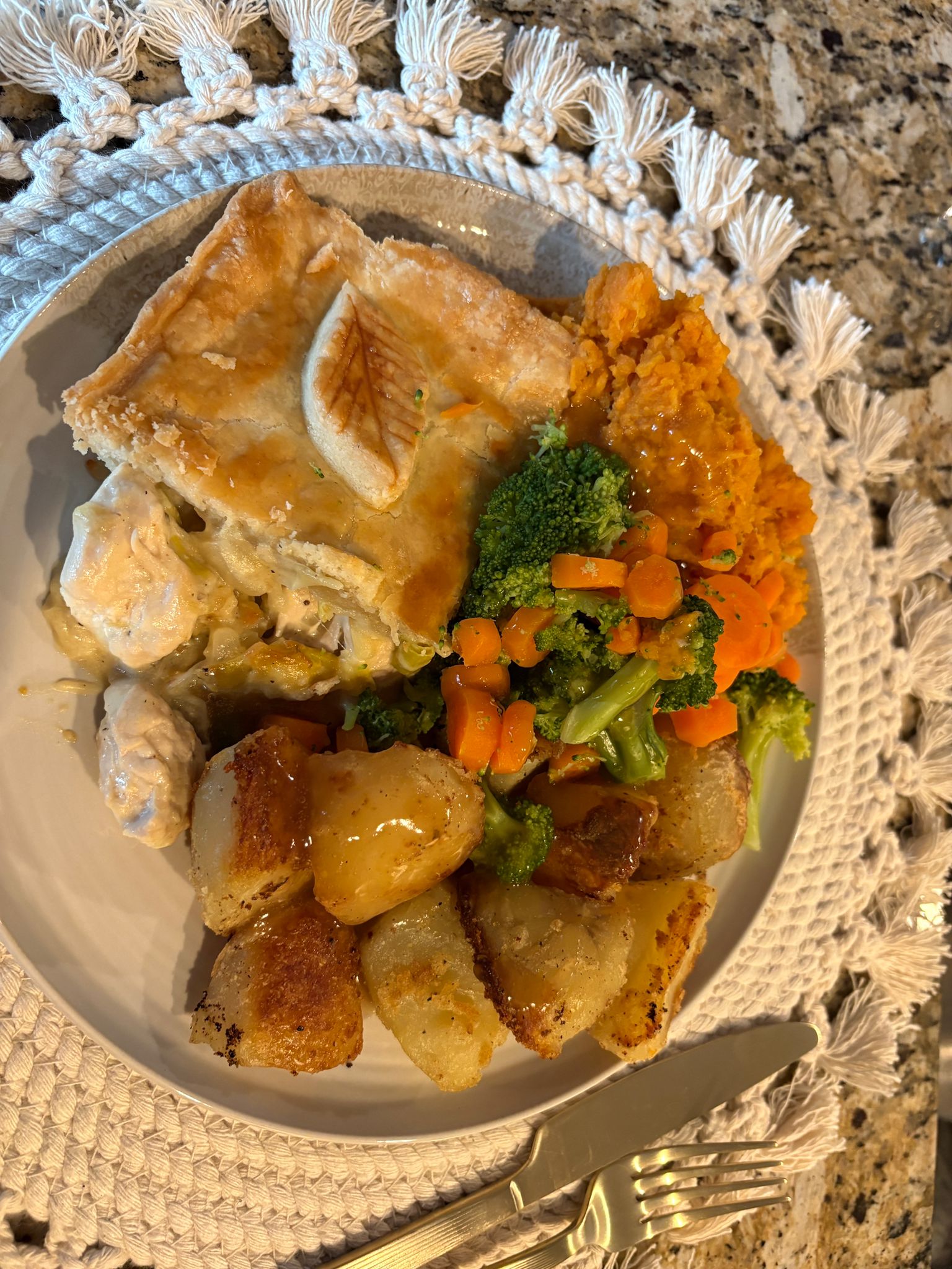 Chicken and Leek Pie