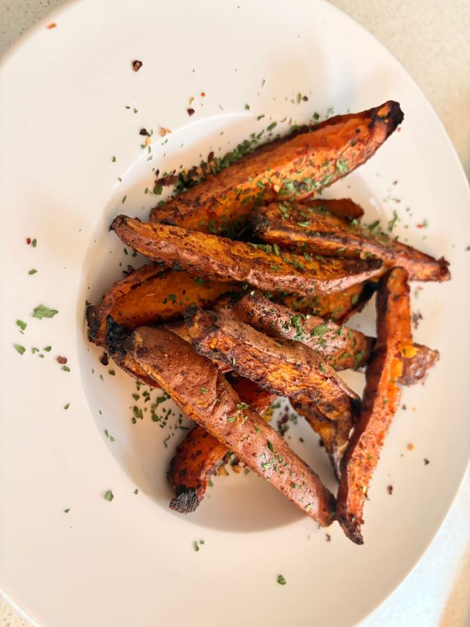 Air Fryer Sweet Potato Wedges